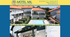 Desktop Screenshot of hotel-motel-mil.com